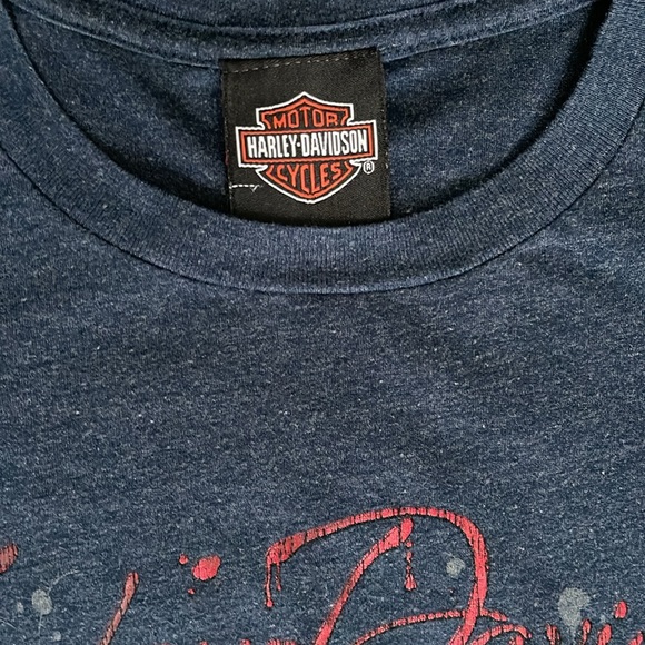 Harley Davidson gently  used biker shirt - Picture 2 of 5